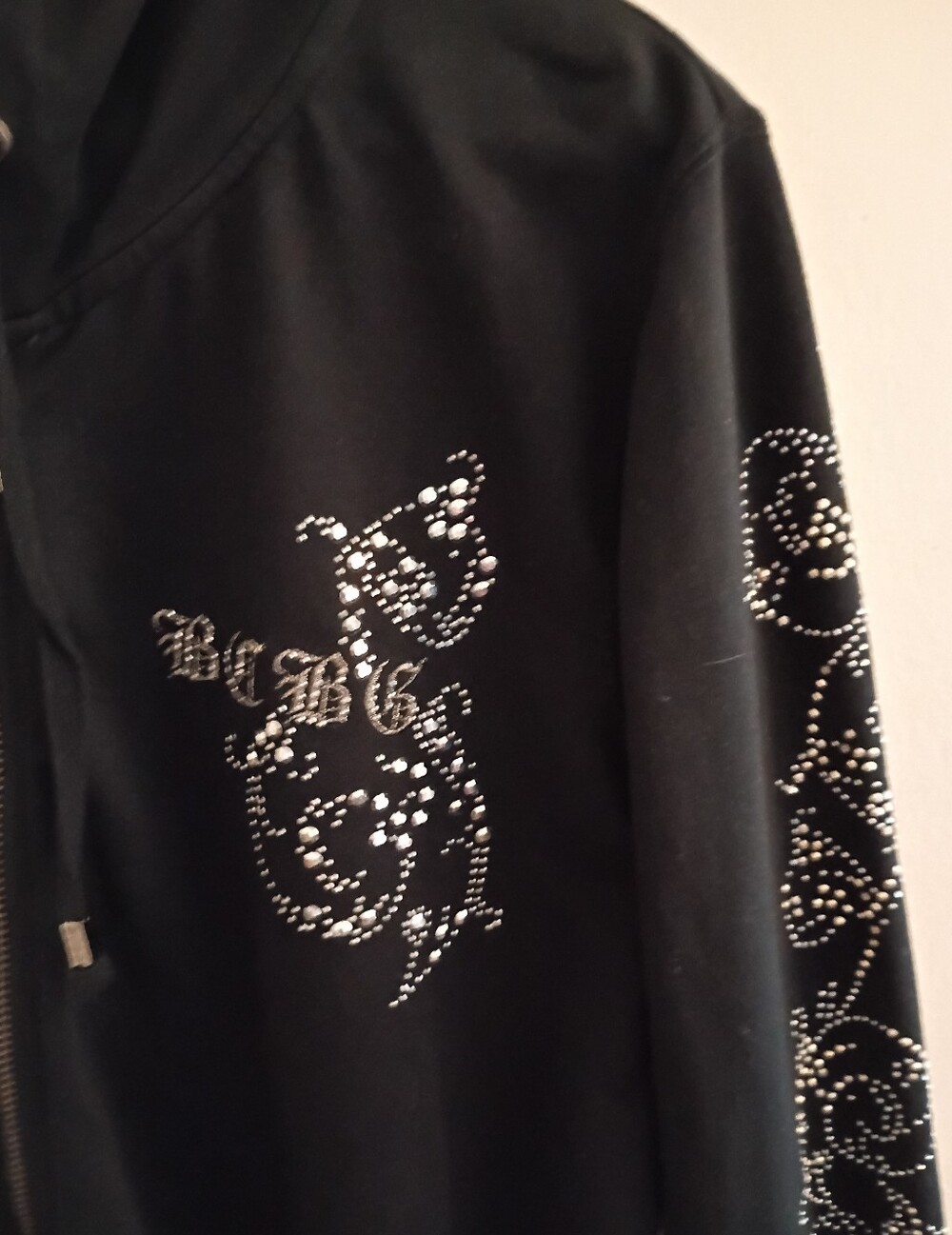 BCBG Women's Sparkling Hoodie - Picture 5 of 9